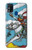 W3731 Tarot Card Knight of Swords Hülle Schutzhülle Taschen und Leder Flip für Samsung Galaxy M31