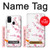 W3707 Pink Cherry Blossom Spring Flower Hülle Schutzhülle Taschen und Leder Flip für Samsung Galaxy M21