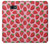 W3719 Strawberry Pattern Hülle Schutzhülle Taschen und Leder Flip für Samsung Galaxy J4+ (2018), J4 Plus (2018)