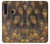 W3691 Gold Peacock Feather Hülle Schutzhülle Taschen und Leder Flip für Samsung Galaxy A9 (2018), A9 Star Pro, A9s