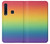 W3698 LGBT Gradient Pride Flag Hülle Schutzhülle Taschen und Leder Flip für Samsung Galaxy A9 (2018), A9 Star Pro, A9s