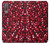 W3757 Pomegranate Hülle Schutzhülle Taschen und Leder Flip für Samsung Galaxy A7 (2018)