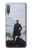 W3789 Wanderer above the Sea of Fog Hülle Schutzhülle Taschen und Leder Flip für Samsung Galaxy A7 (2018)