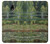 W3674 Claude Monet Footbridge and Water Lily Pool Hülle Schutzhülle Taschen und Leder Flip für Samsung Galaxy J5 (2017) EU Version