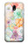 W3705 Pastel Floral Flower Hülle Schutzhülle Taschen und Leder Flip für Samsung Galaxy J5 (2017) EU Version