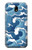 W3751 Wave Pattern Hülle Schutzhülle Taschen und Leder Flip für Samsung Galaxy J5 (2017) EU Version