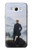 W3789 Wanderer above the Sea of Fog Hülle Schutzhülle Taschen und Leder Flip für Samsung Galaxy J7 (2016)