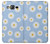 W3681 Daisy Flowers Pattern Hülle Schutzhülle Taschen und Leder Flip für Samsung Galaxy On5