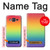 W3698 LGBT Gradient Pride Flag Hülle Schutzhülle Taschen und Leder Flip für Samsung Galaxy On5