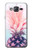 W3711 Pink Pineapple Hülle Schutzhülle Taschen und Leder Flip für Samsung Galaxy On5