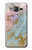 W3717 Rose Gold Blue Pastel Marble Graphic Printed Hülle Schutzhülle Taschen und Leder Flip für Samsung Galaxy On5