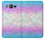 W3747 Trans Flag Polygon Hülle Schutzhülle Taschen und Leder Flip für Samsung Galaxy On5