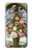 W3749 Vase of Flowers Hülle Schutzhülle Taschen und Leder Flip für Samsung Galaxy On5