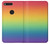 W3698 LGBT Gradient Pride Flag Hülle Schutzhülle Taschen und Leder Flip für Google Pixel XL
