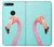 W3708 Pink Flamingo Hülle Schutzhülle Taschen und Leder Flip für Google Pixel XL