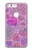 W3710 Pink Love Heart Hülle Schutzhülle Taschen und Leder Flip für Google Pixel XL