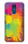 W3675 Color Splash Hülle Schutzhülle Taschen und Leder Flip für LG K8 (2018)
