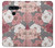 W3716 Rose Floral Pattern Hülle Schutzhülle Taschen und Leder Flip für LG V40, LG V40 ThinQ
