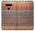 W3752 Zigzag Fabric Pattern Graphic Printed Hülle Schutzhülle Taschen und Leder Flip für LG V40, LG V40 ThinQ