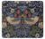 W3791 William Morris Strawberry Thief Fabric Hülle Schutzhülle Taschen und Leder Flip für LG Q6