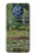 W3674 Claude Monet Footbridge and Water Lily Pool Hülle Schutzhülle Taschen und Leder Flip für Nokia 9 PureView