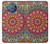 W3694 Hippie Art Pattern Hülle Schutzhülle Taschen und Leder Flip für Nokia 9 PureView