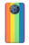 W3699 LGBT Pride Hülle Schutzhülle Taschen und Leder Flip für Nokia 9 PureView