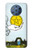 W3722 Tarot Card Ace of Pentacles Coins Hülle Schutzhülle Taschen und Leder Flip für Nokia 9 PureView