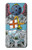W3743 Tarot Card The Judgement Hülle Schutzhülle Taschen und Leder Flip für Nokia 9 PureView
