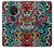 W3712 Pop Art Pattern Hülle Schutzhülle Taschen und Leder Flip für Nokia 7.2