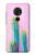 W3673 Cactus Hülle Schutzhülle Taschen und Leder Flip für Nokia 6.2