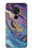 W3676 Colorful Abstract Marble Stone Hülle Schutzhülle Taschen und Leder Flip für Nokia 6.2