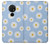 W3681 Daisy Flowers Pattern Hülle Schutzhülle Taschen und Leder Flip für Nokia 6.2