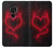 W3682 Devil Heart Hülle Schutzhülle Taschen und Leder Flip für Nokia 6.2