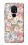 W3688 Floral Flower Art Pattern Hülle Schutzhülle Taschen und Leder Flip für Nokia 6.2