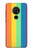 W3699 LGBT Pride Hülle Schutzhülle Taschen und Leder Flip für Nokia 6.2