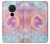W3709 Pink Galaxy Hülle Schutzhülle Taschen und Leder Flip für Nokia 6.2