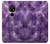 W3713 Purple Quartz Amethyst Graphic Printed Hülle Schutzhülle Taschen und Leder Flip für Nokia 6.2