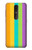 W3678 Colorful Rainbow Vertical Hülle Schutzhülle Taschen und Leder Flip für Nokia 4.2