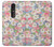 W3688 Floral Flower Art Pattern Hülle Schutzhülle Taschen und Leder Flip für Nokia 4.2