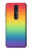 W3698 LGBT Gradient Pride Flag Hülle Schutzhülle Taschen und Leder Flip für Nokia 4.2