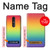 W3698 LGBT Gradient Pride Flag Hülle Schutzhülle Taschen und Leder Flip für Nokia 4.2