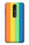 W3699 LGBT Pride Hülle Schutzhülle Taschen und Leder Flip für Nokia 4.2