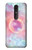 W3709 Pink Galaxy Hülle Schutzhülle Taschen und Leder Flip für Nokia 4.2