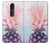 W3711 Pink Pineapple Hülle Schutzhülle Taschen und Leder Flip für Nokia 4.2