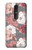 W3716 Rose Floral Pattern Hülle Schutzhülle Taschen und Leder Flip für Nokia 4.2
