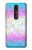 W3747 Trans Flag Polygon Hülle Schutzhülle Taschen und Leder Flip für Nokia 4.2