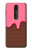 W3754 Strawberry Ice Cream Cone Hülle Schutzhülle Taschen und Leder Flip für Nokia 4.2