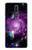 W3689 Galaxy Outer Space Planet Hülle Schutzhülle Taschen und Leder Flip für Nokia 3.1 plus