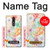 W3705 Pastel Floral Flower Hülle Schutzhülle Taschen und Leder Flip für Nokia 3.1 plus